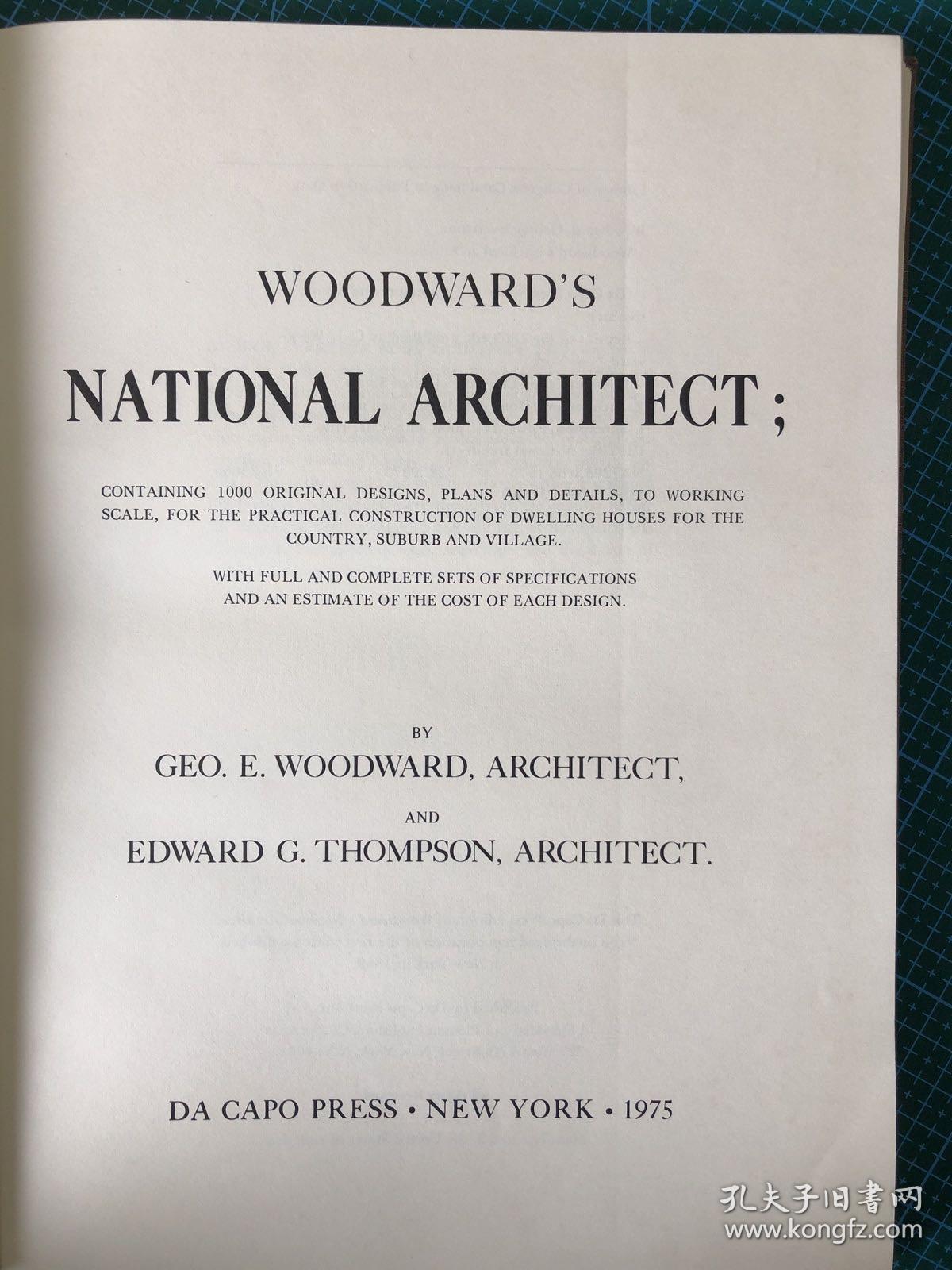 woodward national architect