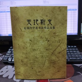 天地斯文：近现代学者书法作品选集（一版一印）