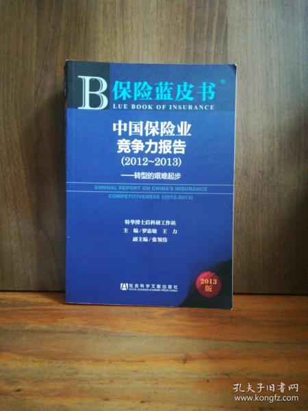 中国保险业竞争力报告（2012—2013）：转型的艰难起步（2013版）