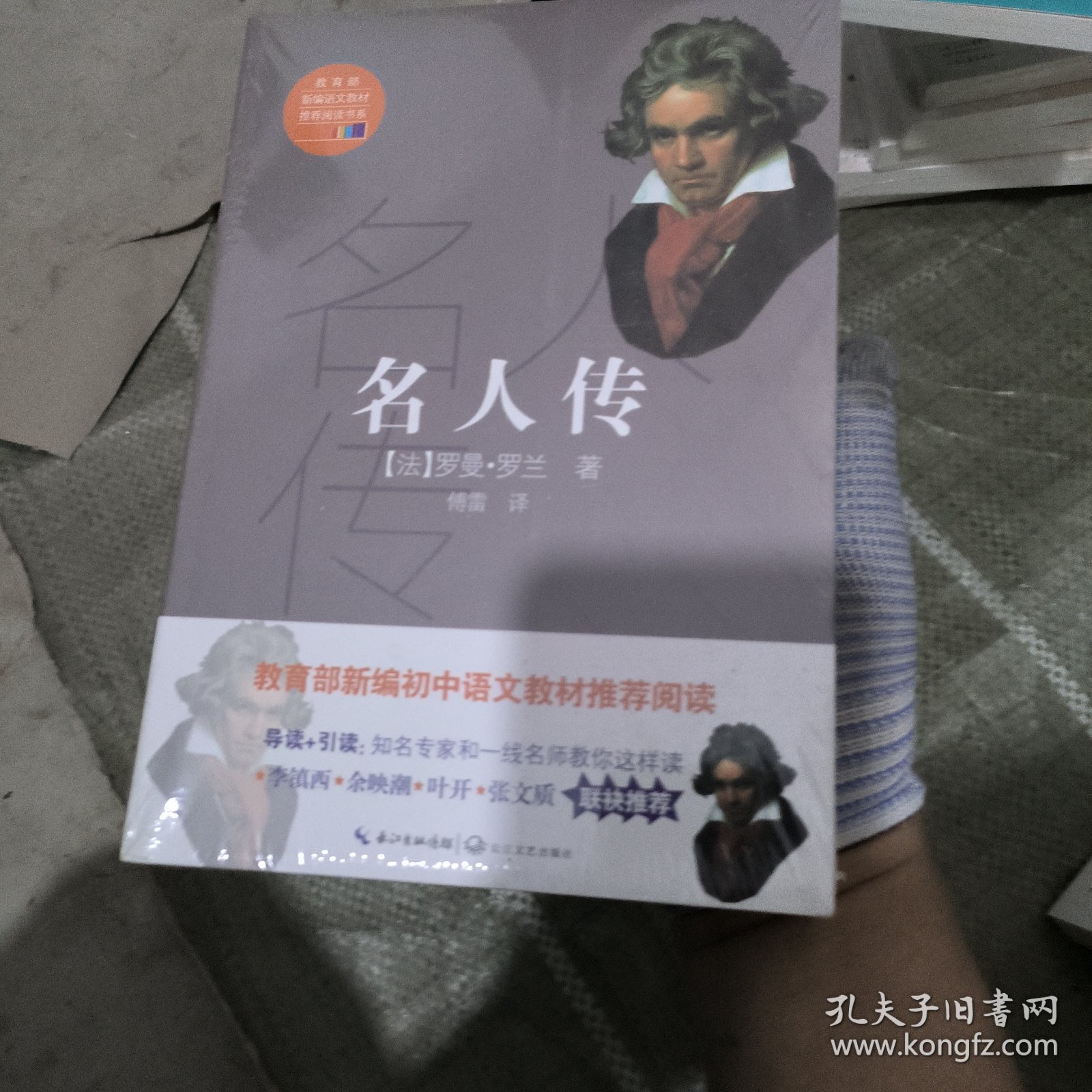名人传（教育部新编语文教材推荐阅读书系）