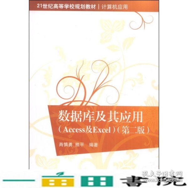 数据库及其应用（Access及Excel）（第二版）/21世纪高等学校规划教材·计算机应用