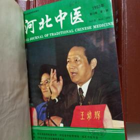 河北中医杂志 1993年精装合订本