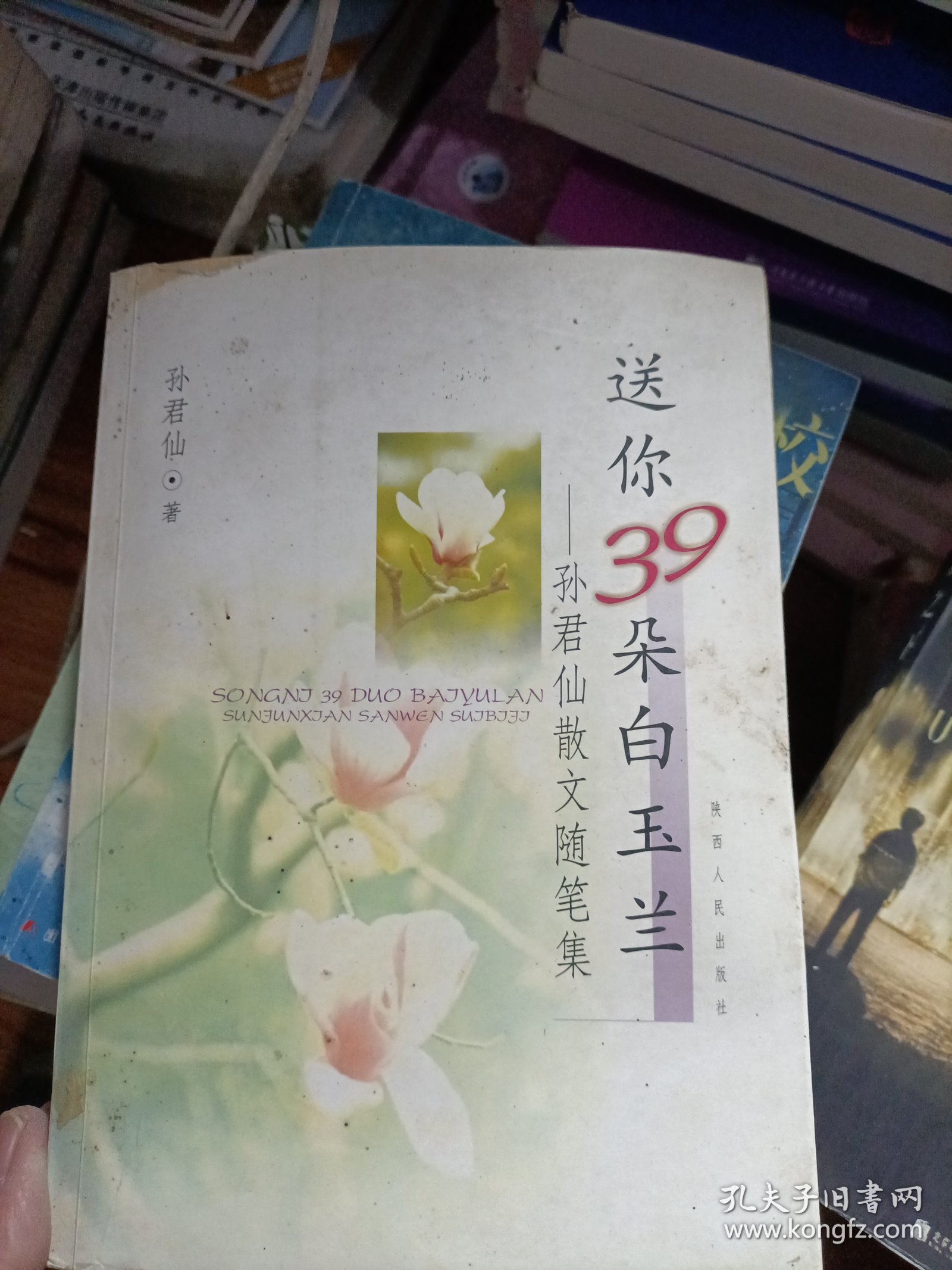送你三十九朵白玉兰:孙君仙散文随笔集