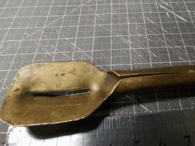 老铜件  铜削皮刀