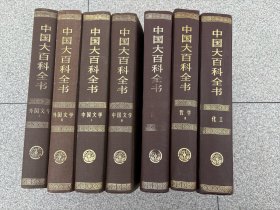 中国大百科全书（中国文学、外面文学、哲学、化工）