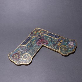 清 掐丝珐琅彩八宝纹磬