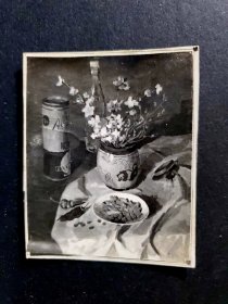 ●怀旧老照片《静物写生》【八十年代10X11公分】！