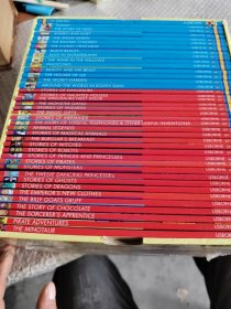 原版英文 The Usborne Reading Collection尤斯伯恩我的第三个图书馆套装40册 英语绘本儿童读物英文故事书章节书