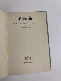 【1954年英文古董书】《木刻中的中世纪》48张精美插画