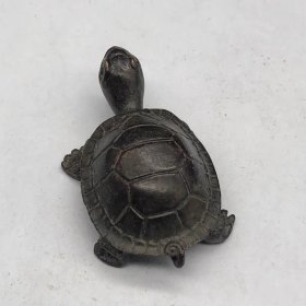 实心长寿铜龟