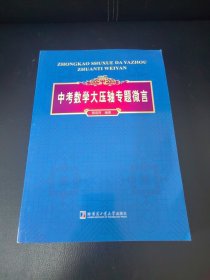 中考数学大压轴专题微言