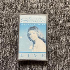 （磁带CD均未试听）Carly Simon Greatest Hits Live