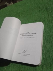 The worst-case scenario survival Handbook-----最坏情况生存手册