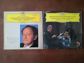贝多芬：三大钢琴奏鸣曲 小提琴协奏曲 黑胶LP唱片双张 包邮