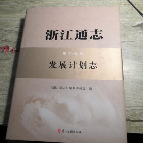 浙江通志 （第二十九卷） 发展计划志