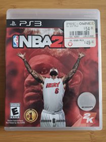 版本自辩 拆封 运动 PS3 1碟 蓝光+手册 NBA 2K14 美版英文预售版外盒 + NBA 2K13 日版碟 英文语音