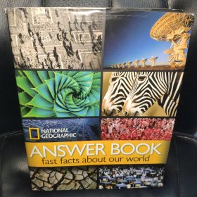 ANSWER BOOK fast facts about our world(NATIONAL GEOGRAPHIC)正版实拍图，精装厚本，英文版，无字迹