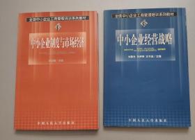 全国中小企业工商管理培训系列教材——中小企业经营战略/中小企业制度与市场经济2册合售