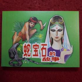 连环画《蛇宝石的故事》徐锡林绘画，人美50开，民美术 出版 社,，,2009年1版1印，外国故事画库2,