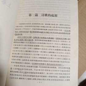 中国诗史（ 山东大学文史书系）