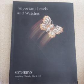 苏富比香港1997年5月1日 重要的珠宝首饰手表