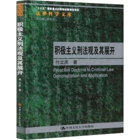 积极主义刑法观及其展开/法律科学文库