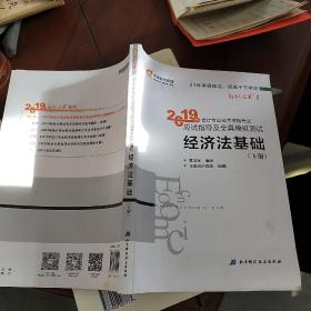 会计专业技术资格考试应试指导及全真模拟测试 经济法基础 2019(2册) 