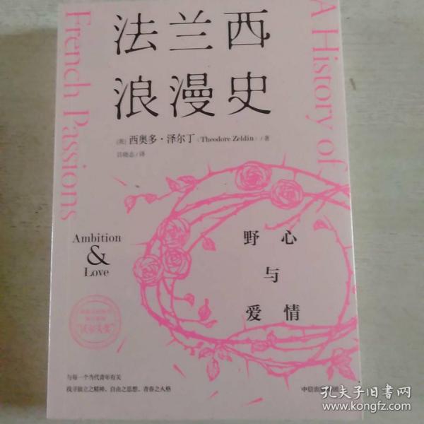 法兰西浪漫史野心与爱情西奥多·泽尔丁著沃尔夫奖作者法国文化入门优质读物