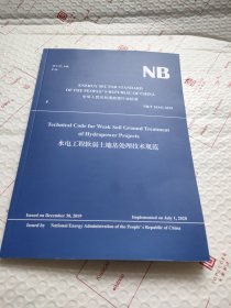 水电工程软弱土地基处理技术规范（英文版）