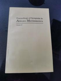 Proceedings of Symposia in    APPLIED MATHEMATICS