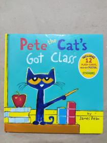 英文精装绘本Pete the Cat's Got Class