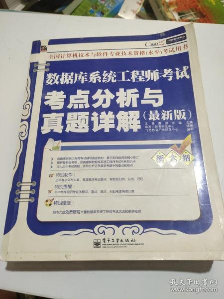 飞思考试中心·数据库系统工程师考试考点分析与真题详解（最新版）