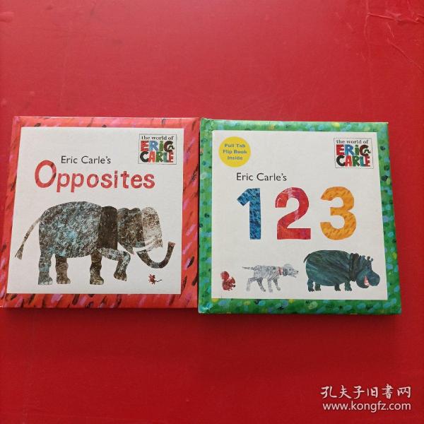 Eric Carle's 123   Board book    艾瑞·卡尔教你识数字  