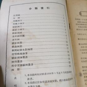 上海人民美术出版社 目录 1956年