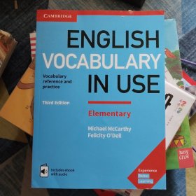 English Vocabulary in Use Elementary Book with Answers and Enhanced eBook：Vocabulary Reference and Practice