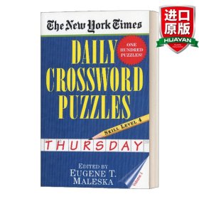 The New York Times Daily Crossword Puzzles (Thur