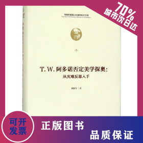 T.W.阿多諾否定美學(xué)探奧--從災(zāi)難反思入手(精)/馬克思誕辰200周年紀(jì)念文庫 9787511736536