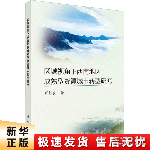 区域视角下西南地区成熟型资源城市转型研究