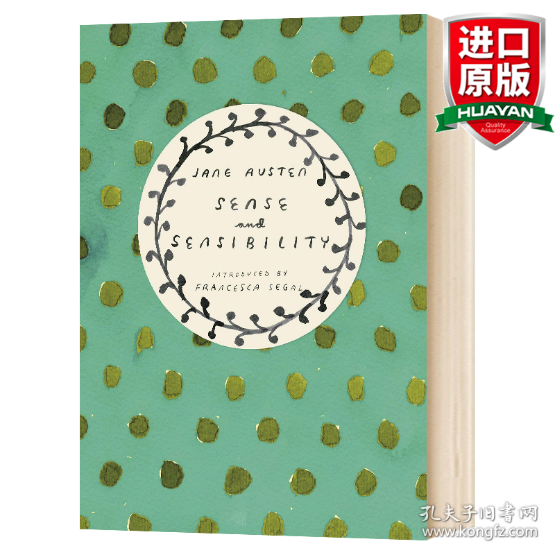 英文原版 Sense and Sensibility (Vintage Classics Austen Series) 理智与情感 英文版 进口英语原版书籍