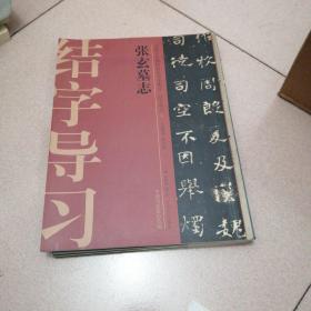 中国历代碑帖技法导学集成·结字导习（7）：张玄墓志