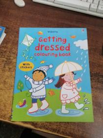 Getting Dressed First Colouring Book with Sticker