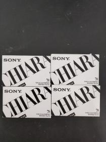 SONY CHIARA 70 （TYPE II ）索尼空白带 未拆封 四盒合售 以实拍图购买