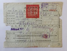 老纸头：绍兴1951年地产税缴款书书（收据））