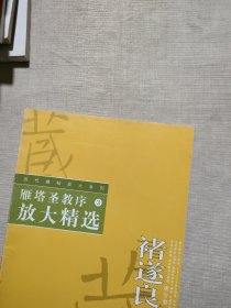 历代碑帖放大精选系列：雁塔圣教序放大精选