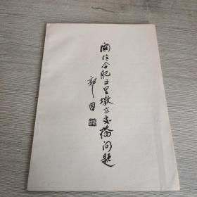關于合肥五里墩立交橋問題