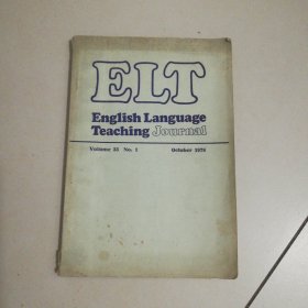 ELT ENGLISH LANGUAGE TEACHING JOURNAL