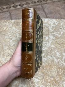 英国宪政史 The consititutional history of England
Thomas Erskine May是一位英国政治家和法学家，以其对议会程序和宪法的研究而闻名。他是英国议会制度和宪政的权威，被誉为“议会程序之父”，他的著作被视为议会制度和宪政研究的经典之作，对于理解和塑造现代议会制度和宪政具有重要影响。
摩洛哥羊皮装帧，罕见封面、环衬、书口同花。