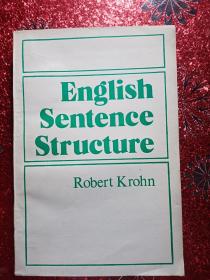 英语句子结构   英文原版书  1980年