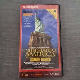 288影视光盘DVD：环球旅游指南·美国 5张光盘盒装