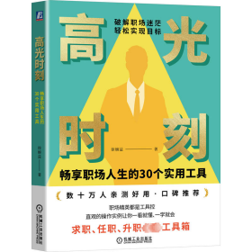 高光时刻： 畅享职场人生的30个实用工具  人力资源 徐婉益